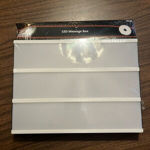 NEW LED Message Light Up Box